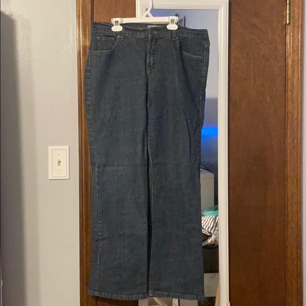kim rogers straight leg size 14 jeans